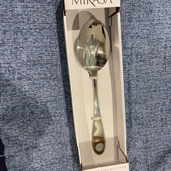 Mikasa Kitchen Mikasa Bravo Stainless Steel Pierced Slotted Serving